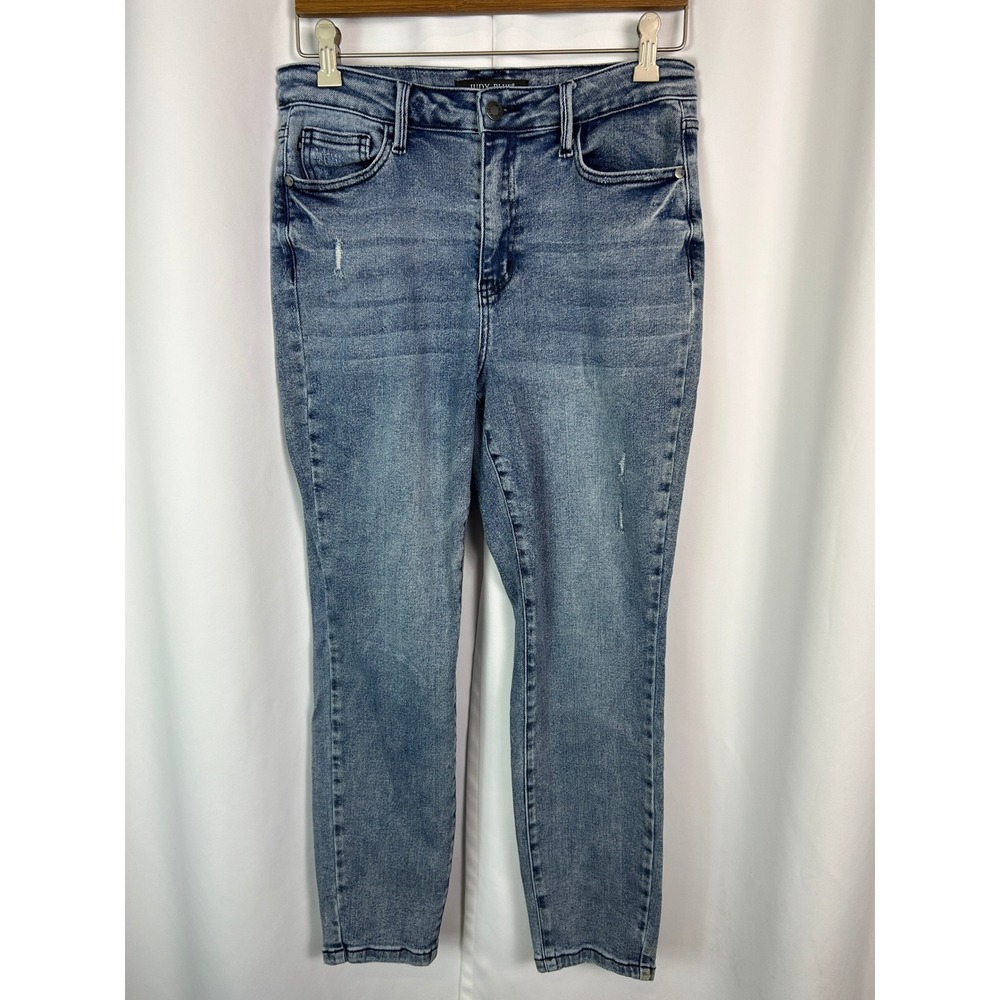 Judy Blue Acid Wash High Rise Skinny Jeans Y2K Casual Size 7/28